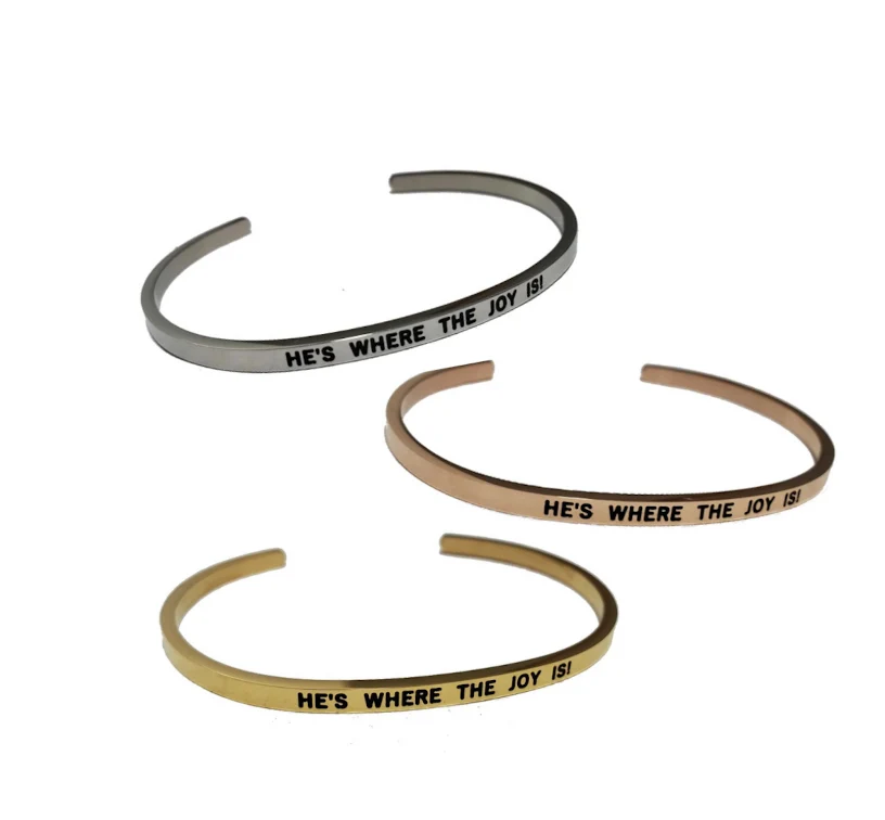 He's Where the Joy Is Bracelet - Image 4