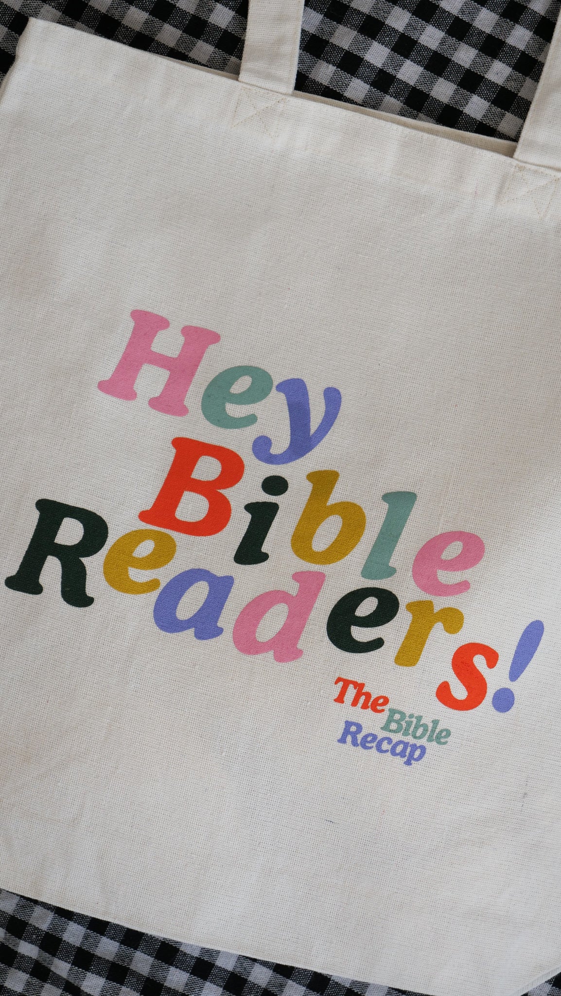 Hey Bible Readers Tote - Image 3