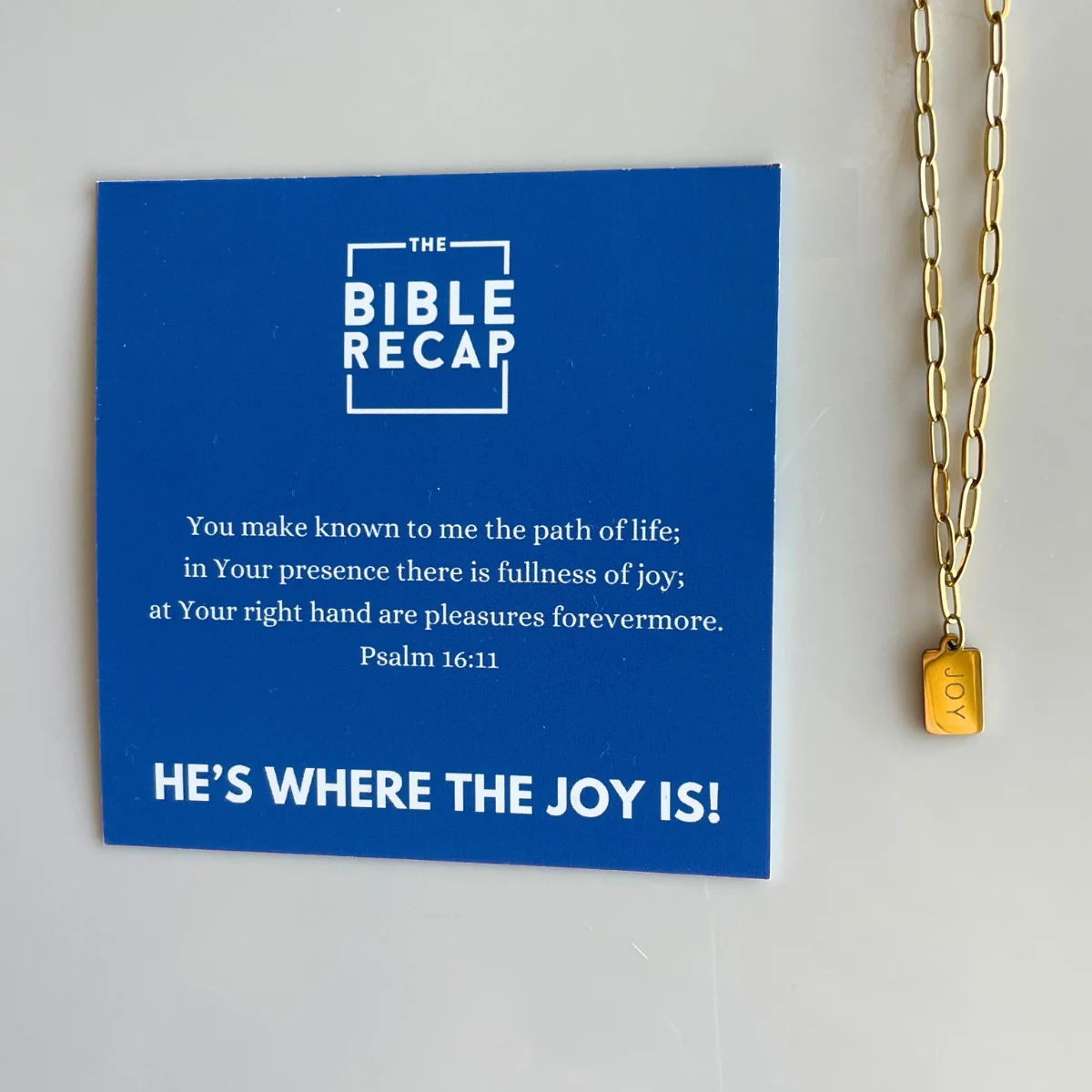 JOY Tag Necklace - Image 4