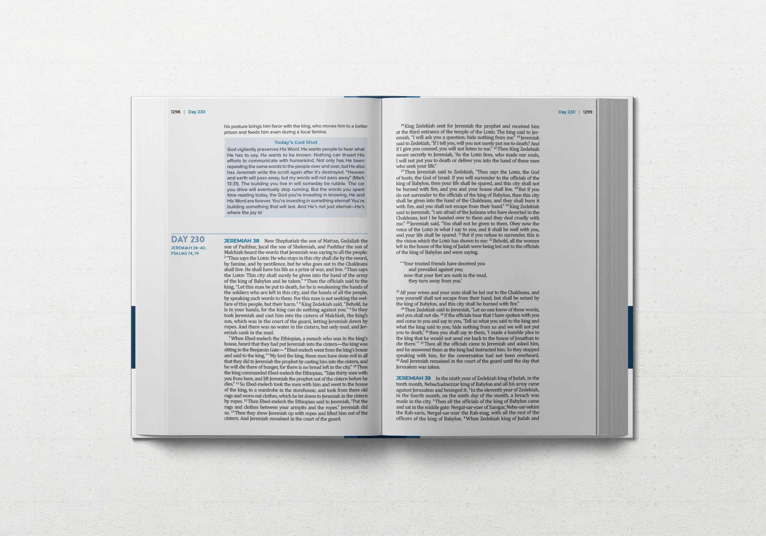 TBR 365-Day Chron Study Bible ESV - Large Print - Hardcover - Image 3