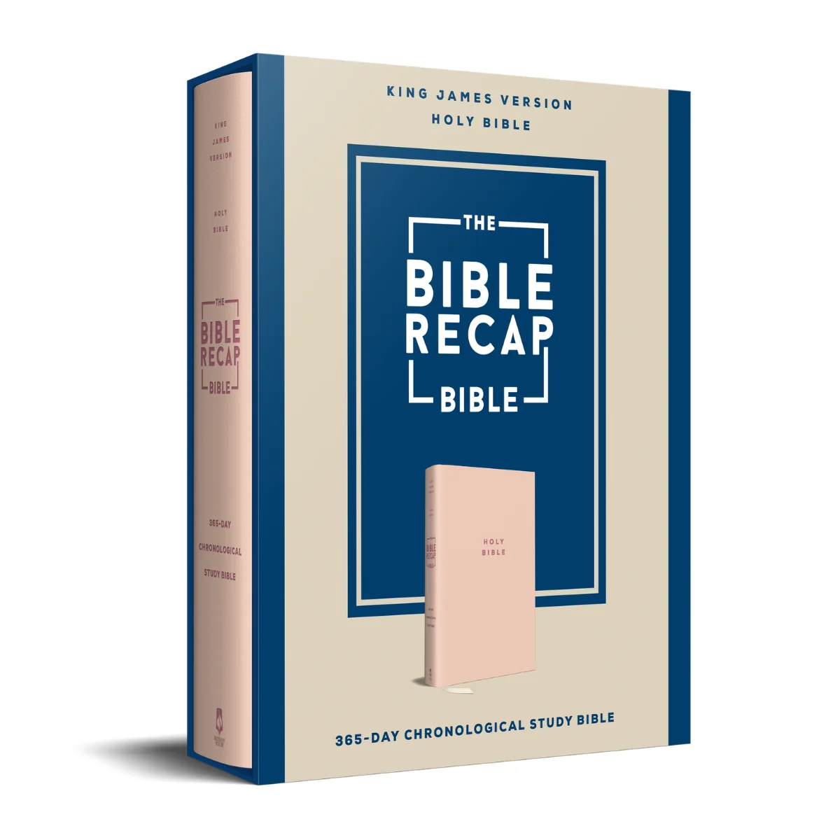 TBR 365-Day Chron Study Bible KJV - Pink Vegan Leather Hardcover - Image 2