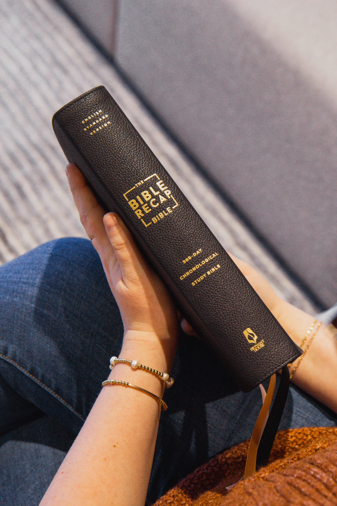 TBR 365-Day Chron Study Bible ESV - Black Leather - Image 7